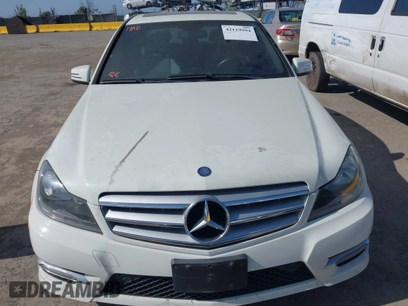 2012 Mercedes-Benz C-Class C 250 Sport with VIN WDDGF4HB5CR223120, listed as a IAAI auction lot 42119994 with 158,098 mi miles. Bid and sale history available at carsss.com. Image 6.