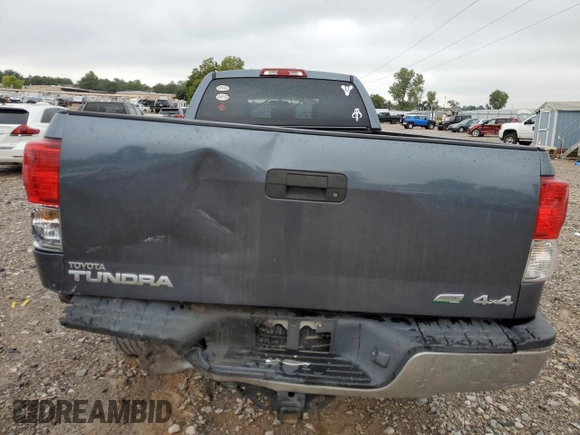 2010 Toyota Tundra 4WD Truck SR with VIN 5TFCW5F12AX010501, listed as a Copart auction lot 71955034 with 159,956 mi miles and Salvage Title. Bid and sale history available at carsss.com. Image 6.