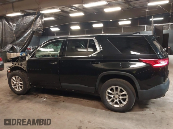 2019 Chevrolet Traverse LS with VIN 1GNEVFKW9KJ155050, listed as a IAAI auction lot 39276188 with 87,926 mi miles. Bid and sale history available at carsss.com. Image 15.