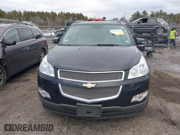 2011 Chevrolet Traverse LTZ with VIN 1GNKVLED0BJ269062, listed as a IAAI auction lot 41744724 with 126,204 mi miles and . Bid and sale history available at DreamBid. Image 12.