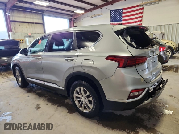 2020 Hyundai Santa Fe SE with VIN 5NMS23AD2LH248681, listed as a Copart auction lot 61651745 with 63,672 mi miles and Salvage title. Bid and sale history available at DreamBid. Image 2.