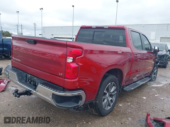2022 Chevrolet Silverado 1500 LT with VIN 3GCPACED5NG532002, listed as a IAAI auction lot 41297671 with 88,537 mi miles. Bid and sale history available at carsss.com. Image 4.