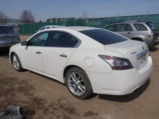 2014 Nissan Maxima 3.5 SV with VIN 1N4AA5AP7EC488272, listed as a IAAI auction lot 41807433 with 150,701 mi miles. Bid and sale history available at carsss.com. Image 3.