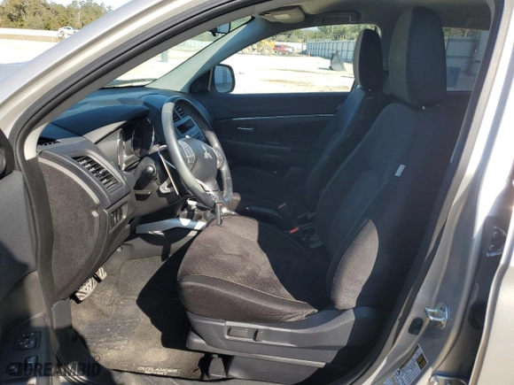 2013 Mitsubishi Outlander Sport LE with VIN 4A4AP5AU4DE023281, listed as a Copart auction lot 88737435 with 53,800 mi miles and Salvage Title. Bid and sale history available at carsss.com. Image 7.