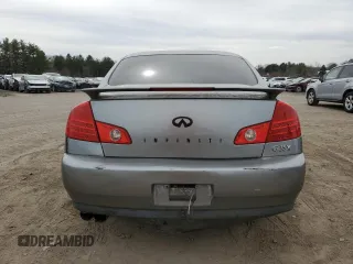 2004 Infiniti G35 w/Leather with VIN JNKCV51F04M708177, listed as a Copart auction lot 53630535 with 148,682 mi miles and Clean Title. Bid and sale history available at DreamBid. Image 6.