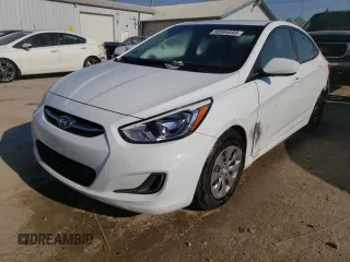 2017 Hyundai Accent SE with VIN KMHCT4AE1HU340568, listed as a Copart auction lot 60994693 with 61,941 mi miles. Bid and sale history available at carsss.com. Image 1.