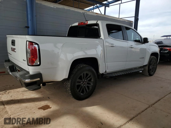 2020 GMC Canyon 2WD SLE with VIN 1GTG5CEN7L1248802, listed as a Copart auction lot 87462644 with 93,032 mi miles and Salvage Title. Bid and sale history available at carsss.com. Image 3.