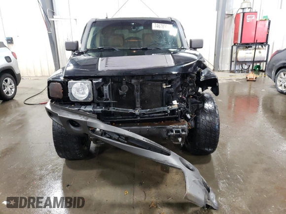 2006 Hummer H3 with VIN 5GTDN136868179898, listed as a Copart auction lot 74678304 with 201,316 mi miles and Salvage Title. Bid and sale history available at carsss.com. Image 5.