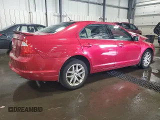 2012 Ford Fusion SEL with VIN 3FAHP0JA0CR348722, listed as a Copart auction lot 53050455 with 0 mi miles and Non Repairable. Bid and sale history available at carsss.com. Image 3.