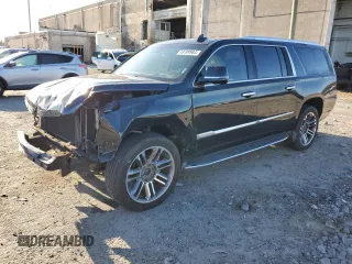 2017 Cadillac Escalade ESV Luxury with VIN 1GYS4HKJXHR145971, listed as a Copart auction lot 48199984 with 67,422 mi miles and Salvage title. Bid and sale history available at DreamBid. Image 1.