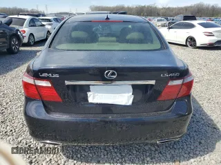 2009 Lexus LS 460 with VIN JTHBL46F495086267, listed as a Copart auction lot 50004355 with 114,937 mi miles and Salvage Title. Bid and sale history available at DreamBid. Image 6.