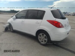 2009 Nissan Versa 1.8 S with VIN 3N1BC13E99L406584, listed as a IAAI auction lot 41687026 with 107,454 mi miles. Bid and sale history available at carsss.com. Image 3.