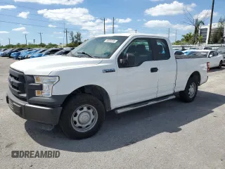 2016 Ford F-150 XL with VIN 1FTEX1C8XGFA20210, listed as a Copart auction lot 46838285 with 249,038 mi miles and Salvage title. Bid and sale history available at DreamBid. Image 1.