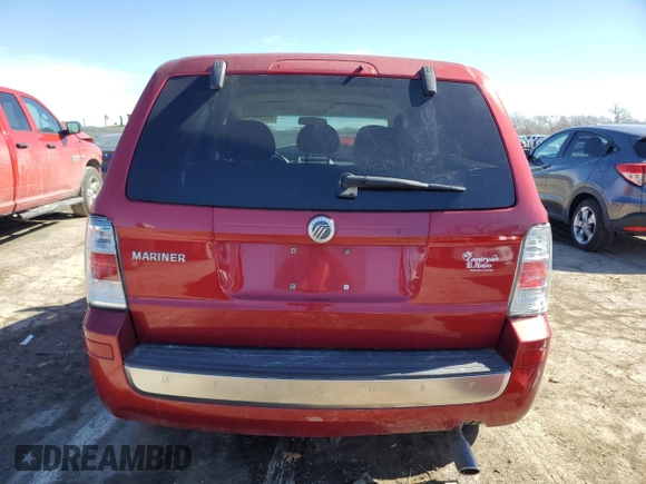 2009 Mercury Mariner with VIN 4M2CU81G79KJ03813, listed as a Copart auction lot 46481515 with Not provided miles and Salvage title. Bid and sale history available at DreamBid. Image 6.