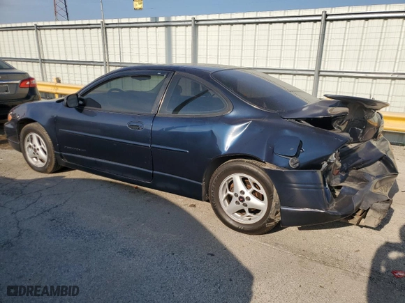 2002 Pontiac Grand Prix GT with VIN 1G2WP12K62F169731, listed as a Copart auction lot 71617294 with 93,418 mi miles and Salvage Title. Bid and sale history available at carsss.com. Image 2.