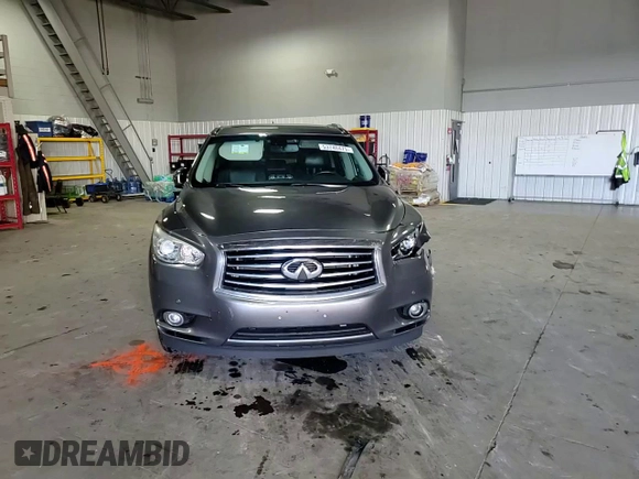 2015 Infiniti QX60 with VIN 5N1AL0MM1FC521353, listed as a Copart auction lot 53740475 with 149,750 mi miles and Salvage title. Bid and sale history available at DreamBid. Image 14.