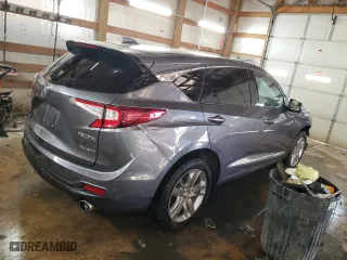 2020 Acura RDX w/Advance Pkg with VIN 5J8TC2H7XLL009570, listed as a Copart auction lot 79764644 with 89,922 mi miles and Salvage Title. Bid and sale history available at carsss.com. Image 3.