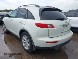 2005 Infiniti FX z VIN JNRAS08UX5X104113, wystawiony jako IAAI lot #42509916 z przebiegiem 195 026 mil mil oraz . Historia ofert i sprzedaży dostępna na DreamBid. Obrazek 3.