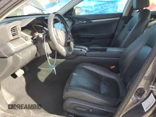 2017 Honda Civic EX-L with VIN 19XFC1F76HE015083, listed as a Copart auction lot 49513045 with 102,827 mi miles and Salvage title. Bid and sale history available at DreamBid. Image 7.
