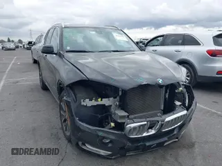 2018 BMW X5 xDrive35i with VIN 5UXKR0C55JL073210, listed as a IAAI auction lot 42047558 with 37,497 mi miles. Bid and sale history available at carsss.com. Image 1.