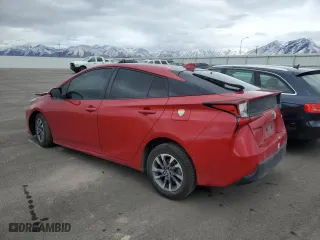 2022 Toyota Prius L Eco with VIN JTDKAMFU7N3158283, listed as a Copart auction lot 45386045 with 0 mi miles and Salvage Title. Bid and sale history available at carsss.com. Image 2.