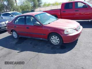 1999 Honda Civic LX with VIN 1HGEJ6671XL046764, listed as a IAAI auction lot 42055408 with 208,308 mi miles. Bid and sale history available at carsss.com. Image 13.