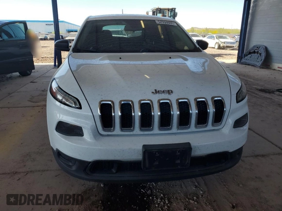 2016 Jeep Cherokee Altitude with VIN 1C4PJMAS3GW338230, listed as a Copart auction lot 52555605 with 107,732 mi miles and Salvage title. Bid and sale history available at DreamBid. Image 5.