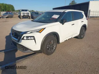 2023 Nissan Rogue S with VIN 5N1BT3AAXPC828554, listed as a IAAI auction lot 41982733 with 1,760 mi miles. Bid and sale history available at carsss.com. Image 18.