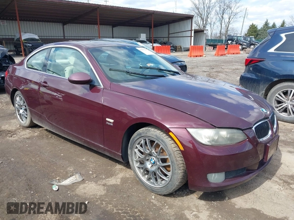 2009 BMW 3 Series 328i xDrive with VIN WBAWV53509P080112, listed as a IAAI auction lot 41866146 with 108,959 mi miles and . Bid and sale history available at carsss.com. Image 1.