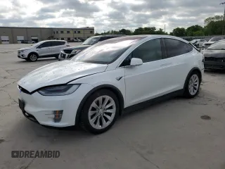 2020 Tesla Model X Long Range with VIN 5YJXCBE24LF253100, listed as a Copart auction lot 53601095 with Not Provided miles and Salvage Title. Bid and sale history available at carsss.com. Image 1.