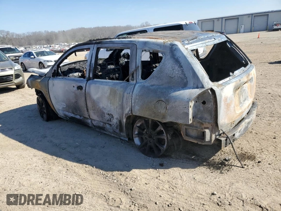 2016 Jeep Compass 75th Anniversary with VIN 1C4NJCBB9GD801449, listed as a Copart auction lot 47311325 with 0 mi miles and Salvage Title. Bid and sale history available at carsss.com. Image 2.