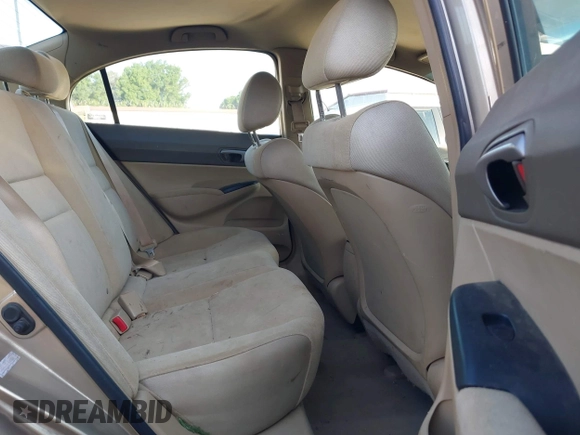 2008 Honda Civic LX with VIN 1HGFA16518L099505, listed as a IAAI auction lot 42138877 with 245,046 mi miles and . Bid and sale history available at DreamBid. Image 8.