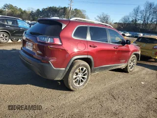 2019 Jeep Cherokee Latitude Plus with VIN 1C4PJLLB0KD485391, listed as a Copart auction lot 45704825 with 102,836 mi miles and Salvage Title. Bid and sale history available at DreamBid. Image 3.