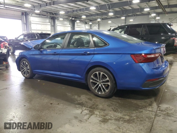 2024 Volkswagen Jetta Sport with VIN 3VWAM7BU4RM082369, listed as a Copart auction lot 60261895 with 7,832 mi miles and Salvage title. Bid and sale history available at DreamBid. Image 2.