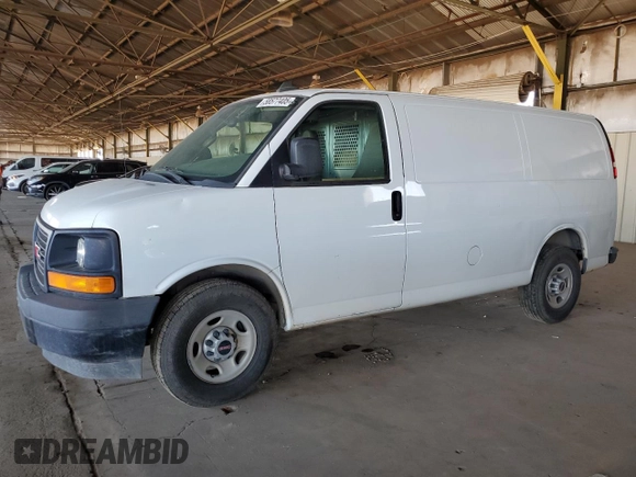 2017 GMC Savana Cargo z VIN 1GTW7AFF0H1296957, wystawiony jako Copart lot #58577405 z przebiegiem 186 773 mil mil oraz Tytuł czysty. Historia ofert i sprzedaży dostępna na DreamBid. Obrazek 1.