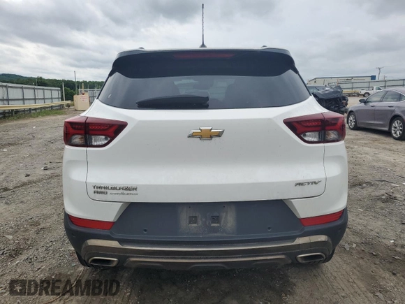 2021 Chevrolet TrailBlazer ACTIV with VIN KL79MSSL6MB030240, listed as a Copart auction lot 55390644 with 55,108 mi miles and Salvage Title. Bid and sale history available at DreamBid. Image 6.