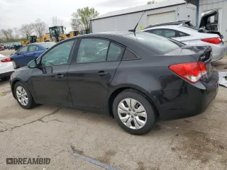 2014 Chevrolet Cruze LS with VIN 1G1PA5SH2E7282757, listed as a Copart auction lot 52043245 with 104,670 mi miles and Salvage Title. Bid and sale history available at carsss.com. Image 2.