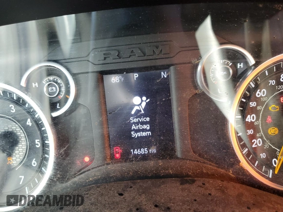 2022 Ram 2500 Tradesman with VIN 3C6UR4HJ0NG400193, listed as a Copart auction lot 82649754 with 14,685 mi miles and Salvage title. Bid and sale history available at DreamBid. Image 9.