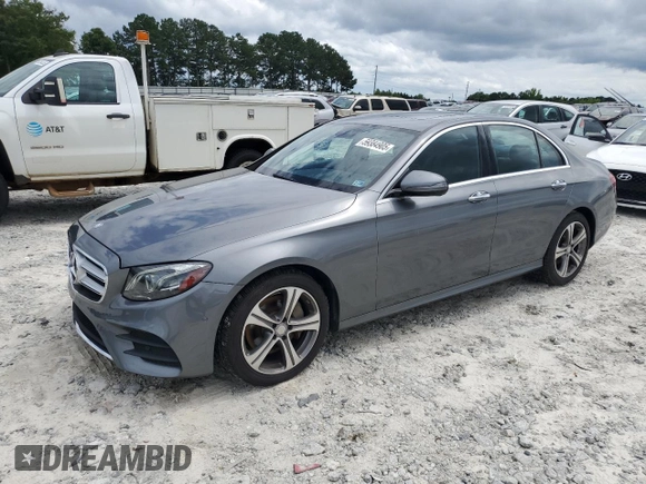 2017 Mercedes-Benz E 300 Luxury with VIN WDDZF4KB2HA187054, listed as a Copart auction lot 59384905 with 125,166 mi miles and Salvage title. Bid and sale history available at DreamBid. Image 1.