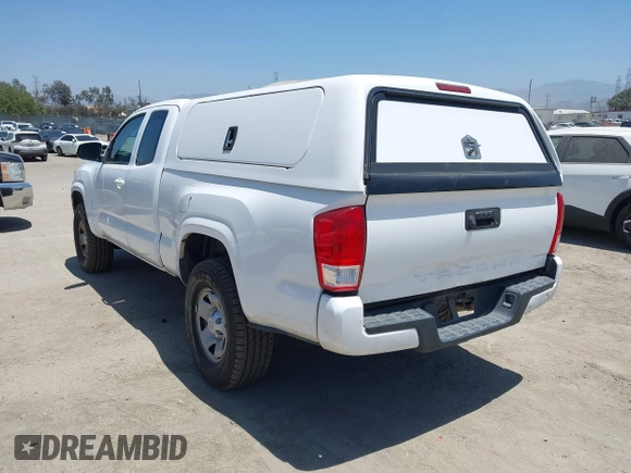 2017 Toyota Tacoma SR with VIN 5TFRX5GN4HX093545, listed as a IAAI auction lot 42505789 with 128,832 mi miles and . Bid and sale history available at DreamBid. Image 3.