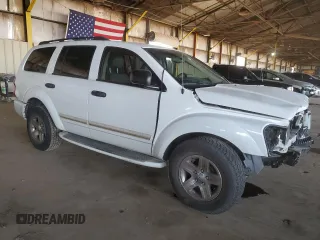 2004 Dodge Durango Limited with VIN 1D4HB58D94F241448, listed as a Copart auction lot 52537885 with 194,701 mi miles and Salvage Title. Bid and sale history available at DreamBid. Image 4.