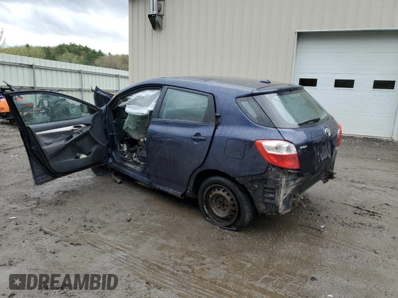 2009 Toyota Matrix S с VIN 2T1LE40EX9C010426, выставлен на аукционе Copart как лот 55604385 с пробегом Не указан миль и Списание • Salvage title. История ставок и продаж доступна на DreamBid. Изображение 2.