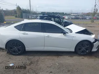 2021 Acura TLX w/A-Spec Package with VIN 19UUB5F58MA002009, listed as a IAAI auction lot 40770311 with 49,791 mi miles. Bid and sale history available at carsss.com. Image 12.