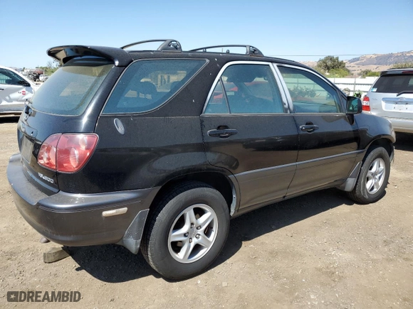 1999 Lexus RX 300 Luxury SUV with VIN JT6HF10U5X0056608, listed as a Copart auction lot 70506404 with 241,061 mi miles and Salvage Title. Bid and sale history available at carsss.com. Image 3.
