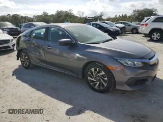 2018 Honda Civic EX with VIN 2HGFC2F79JH604565, listed as a Copart auction lot 47015045 with 99,029 mi miles and Salvage Title. Bid and sale history available at DreamBid. Image 4.