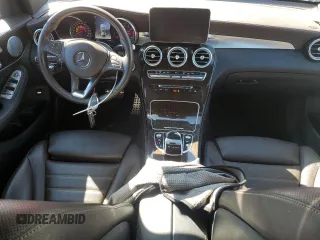 2019 Mercedes-Benz GLC with VIN WDC0J6EB0KF609884, listed as a Copart auction lot 46167775 with 43,011 mi miles and Salvage Title. Bid and sale history available at carsss.com. Image 8.