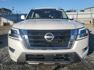 2022 Nissan Armada SL with VIN JN8AY2BBXN9815420, listed as a Copart auction lot 74848824 with 23,963 mi miles and Salvage Title. Bid and sale history available at carsss.com. Image 5.