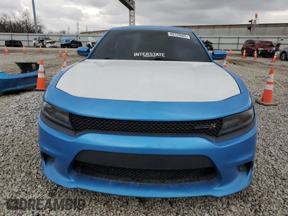 2015 Dodge Charger RT with VIN 2C3CDXCT2FH777384, listed as a Copart auction lot 49729685 with 96,718 mi miles and Salvage Title. Bid and sale history available at DreamBid. Image 5.