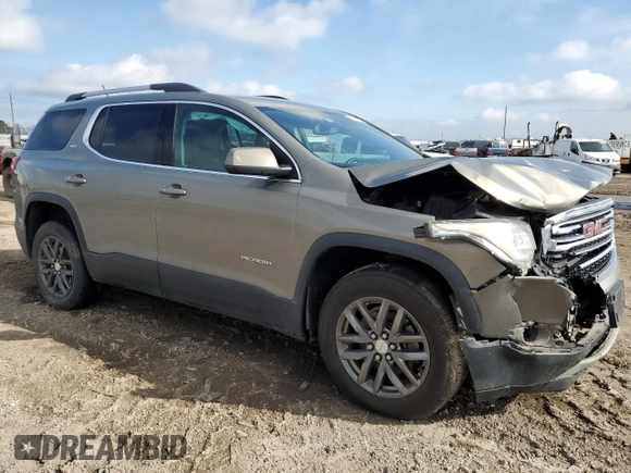 2019 GMC Acadia SLT with VIN 1GKKNMLAXKZ109333, listed as a Copart auction lot 43548255 with 108,457 mi miles and Salvage Title. Bid and sale history available at carsss.com. Image 4.