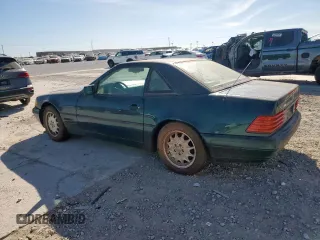 1996 Mercedes-Benz SL-Class with VIN WDBFA67F3TF128706, listed as a Copart auction lot 50170685 with 112,240 mi miles and Salvage Title. Bid and sale history available at carsss.com. Image 2.